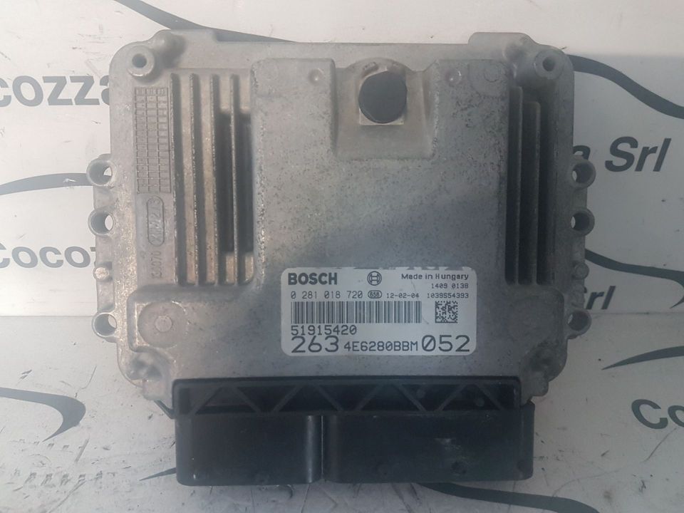 Immagine di Centralina Motore Fiat Doblo 1.6 mjt Bosch 0281018720