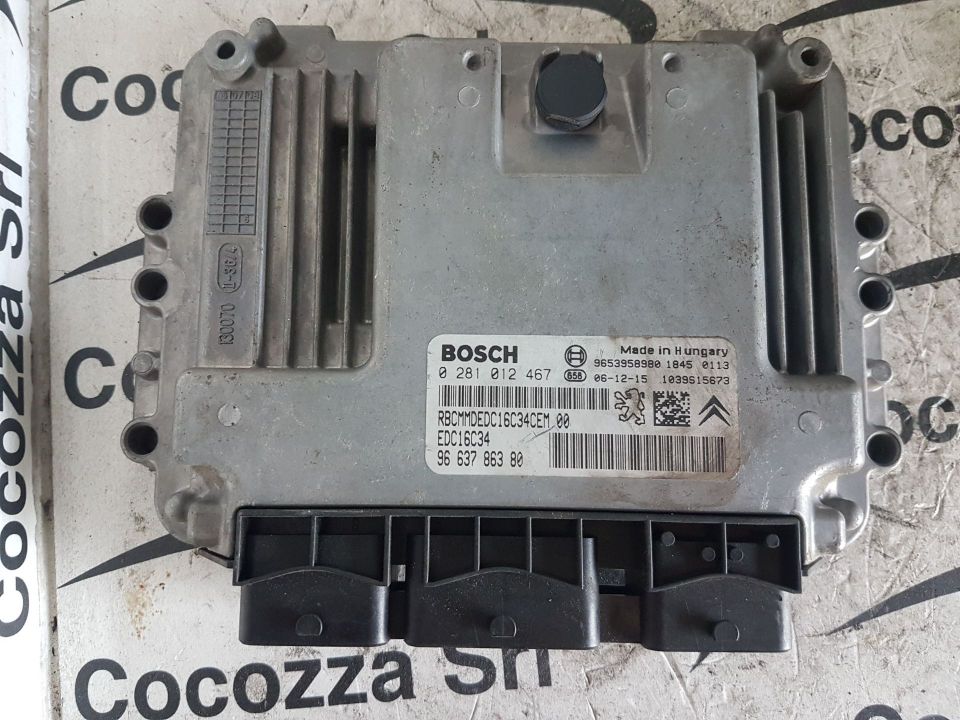 Immagine di CENTRALINA MOTORE PEUGEOT 207 BOSCH 0281012467